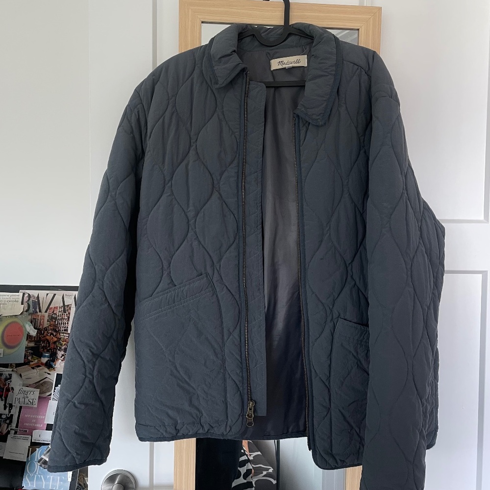Madewell Quilted Nylon Jacket S Small